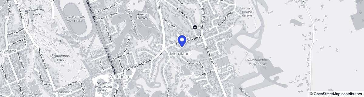 Street map around Telford Lifecare & Village