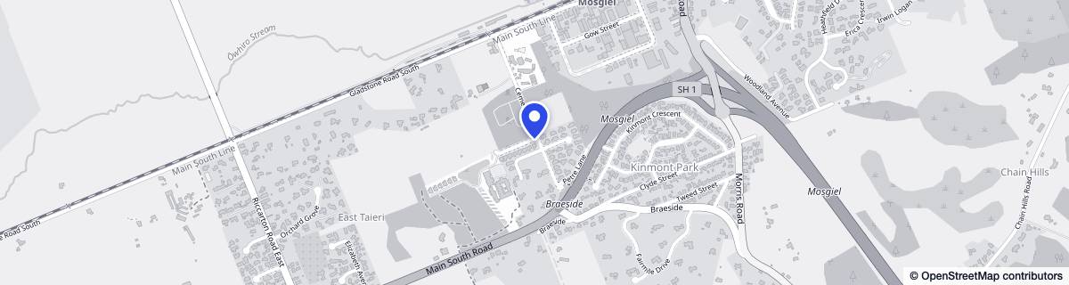 Street map around The Grange Lifecare