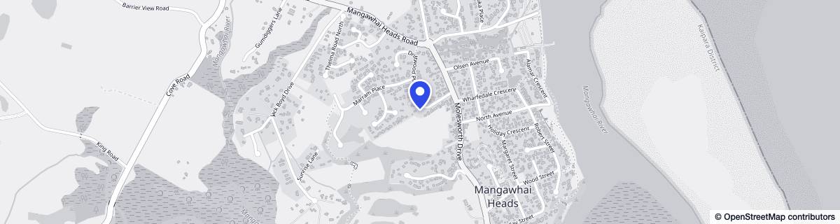 Street map around The Tides - Metlifecare