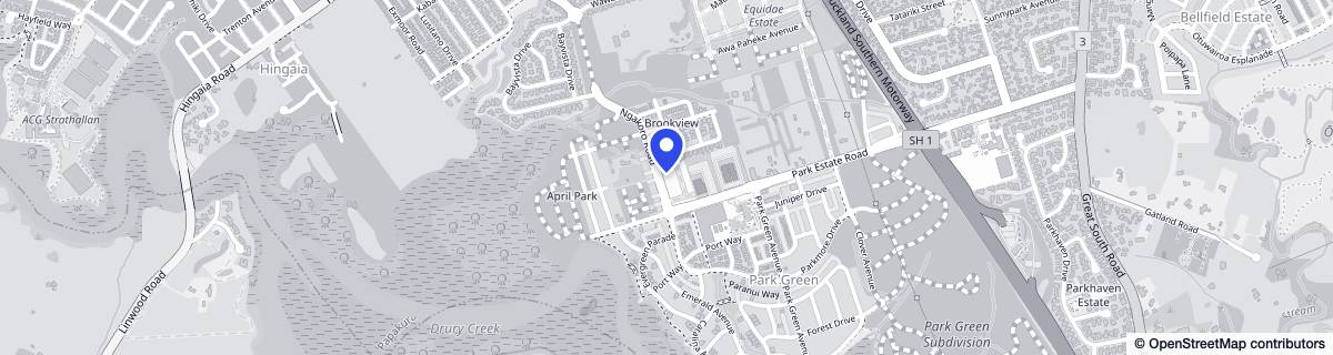 Street map around Vivid Living Karaka