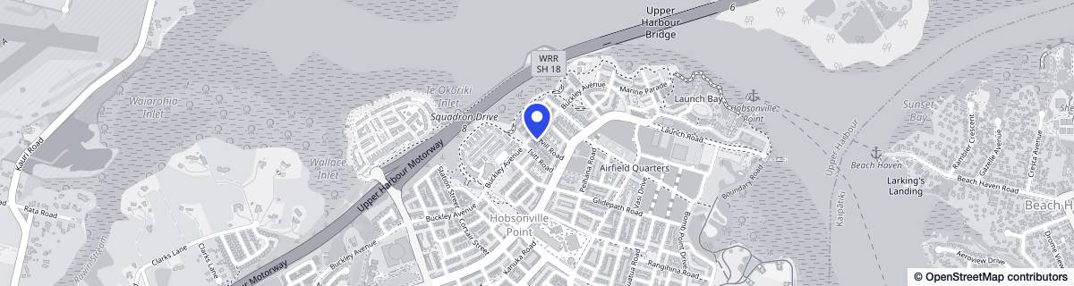 Street map around Waterford